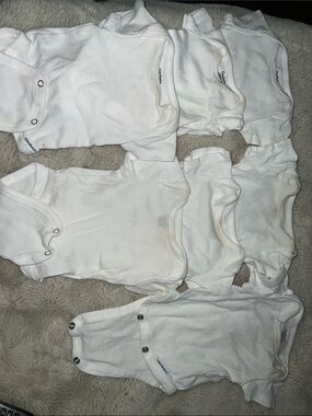 Carter's White Baby Onesies - Multi Pack